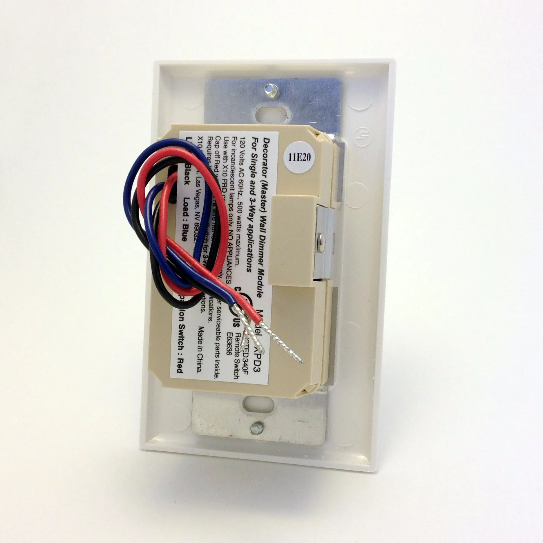 XPD3-IW Master Dimmer Switch - Image 3